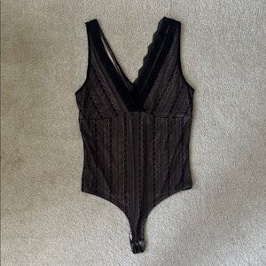 Black Lace Bodysuit